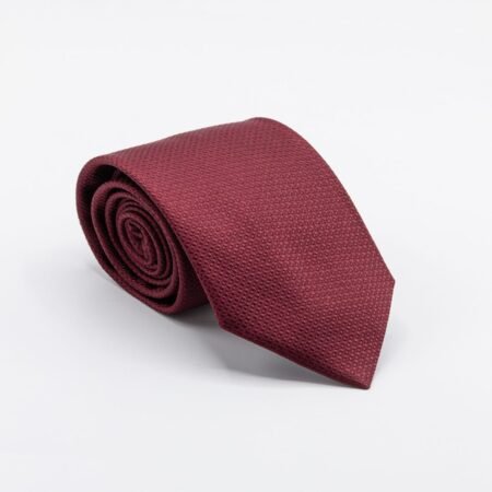 Gravata de seda vermelho